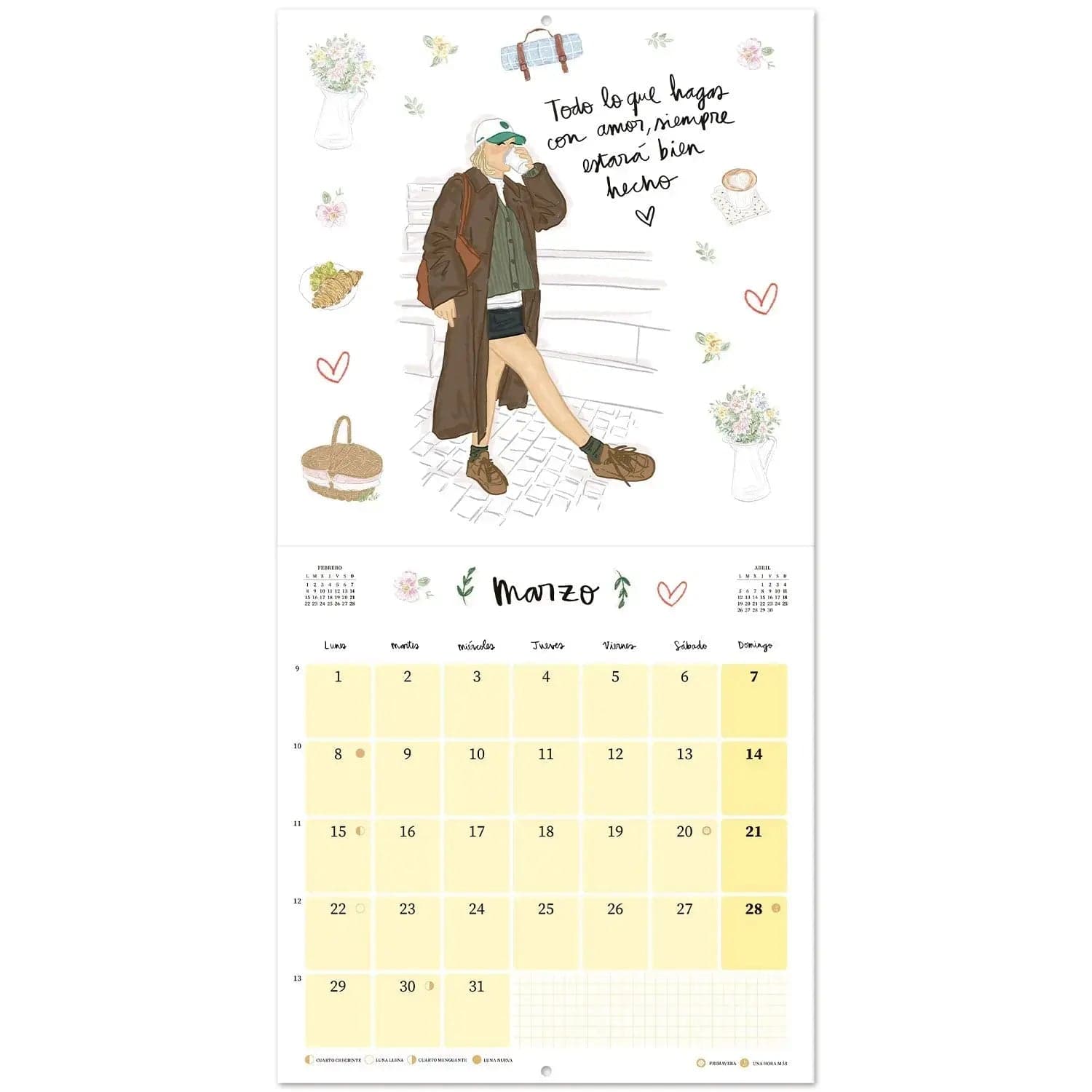 Calendario de pared Ana Marín 2027 - 3
