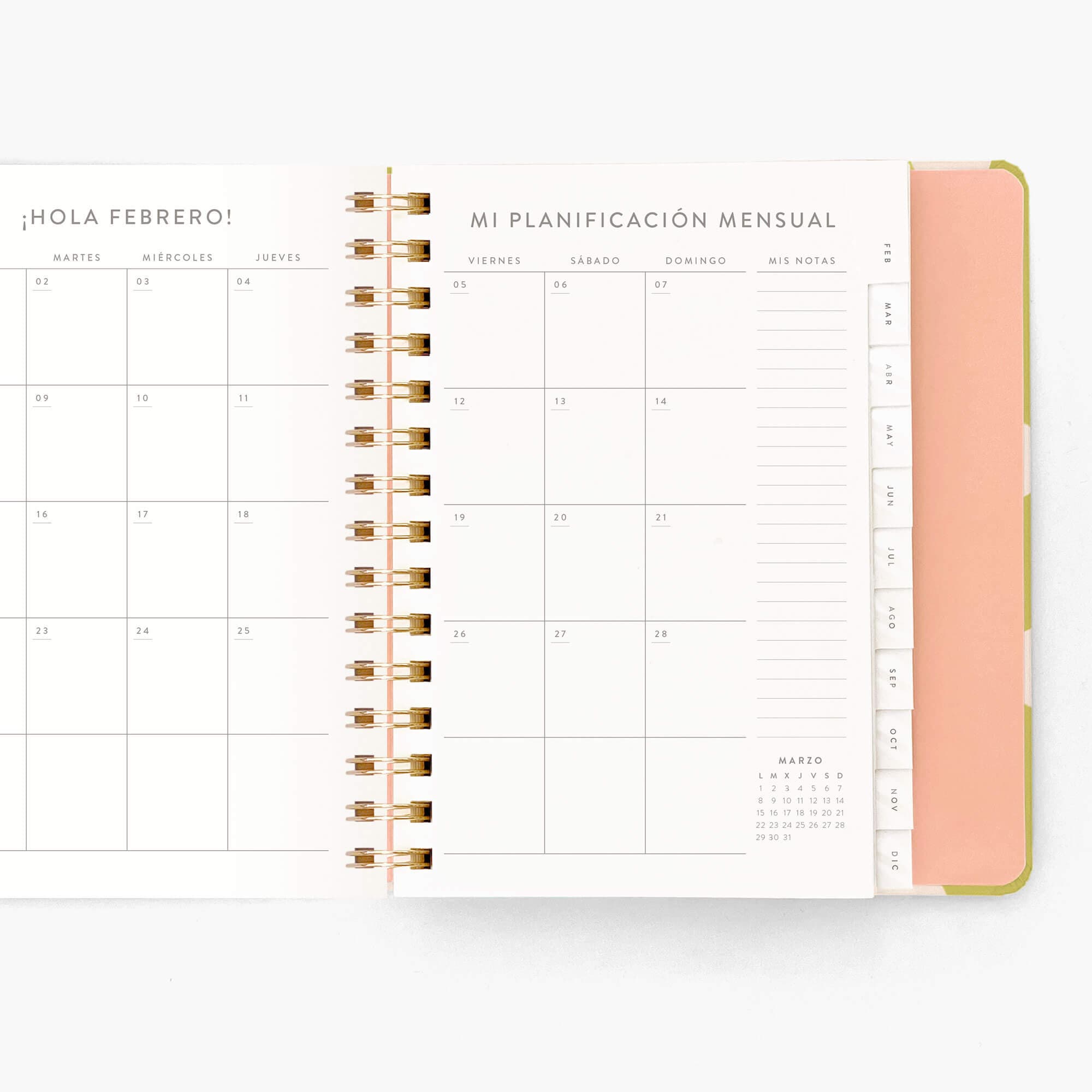 A5 Semanal Pistacho Dream - 5