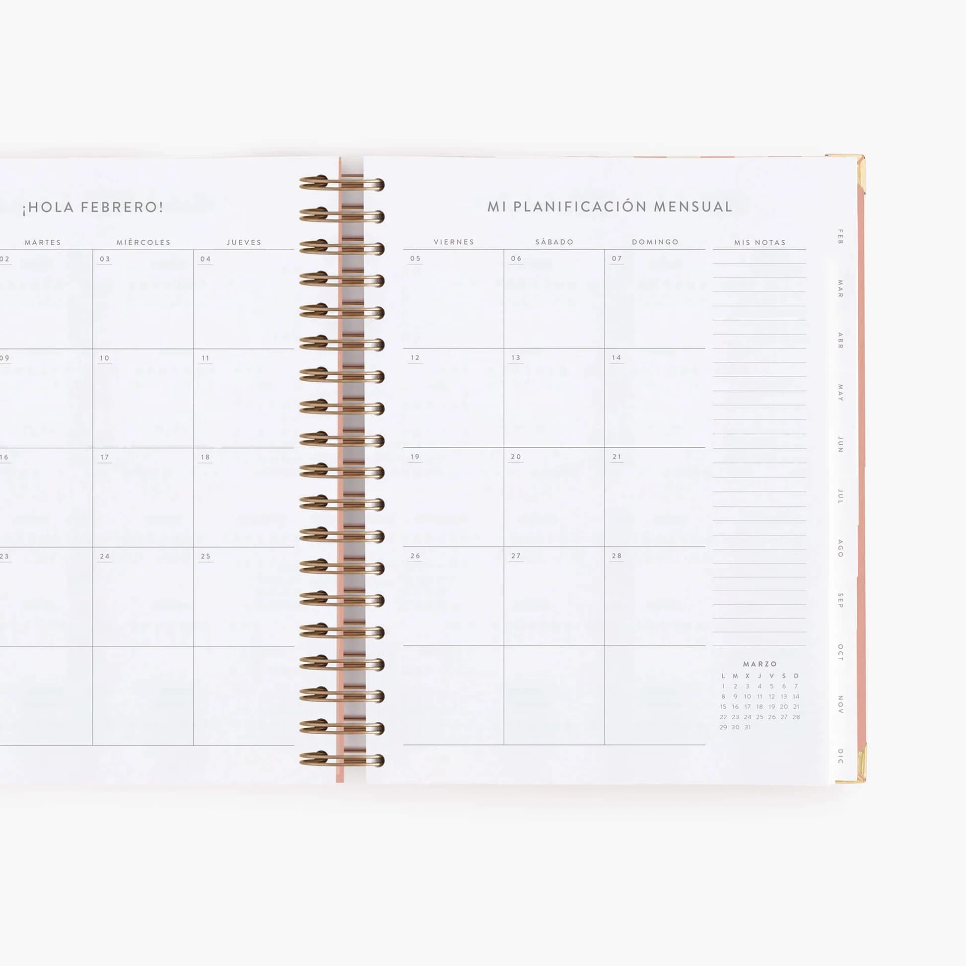 A4 Diaria Panamera Pink - 5