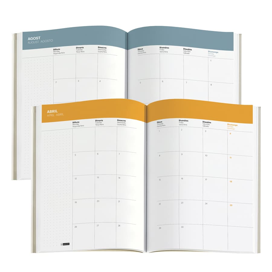 Agenda Semanal A5 Marino Basics 2027 - 5