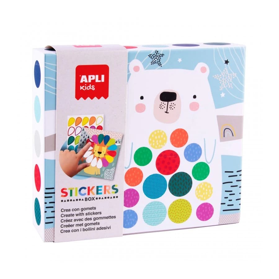 Juego de stickers Oso