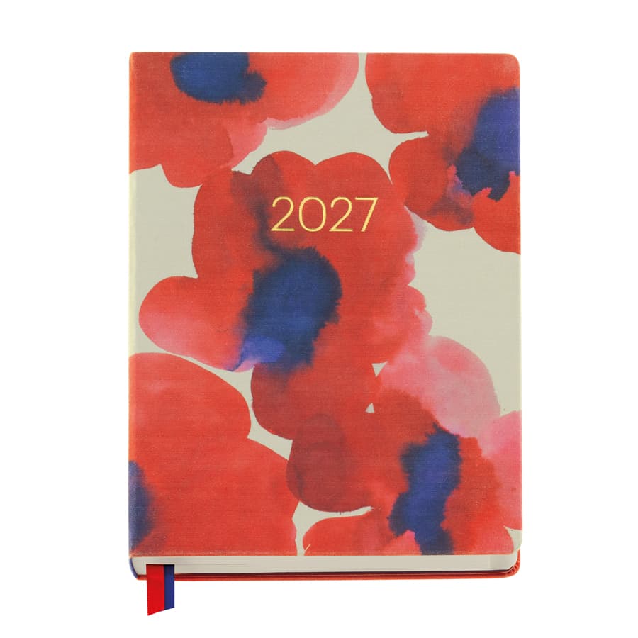 Agenda Diaria A5 Red Bloom Acuarela